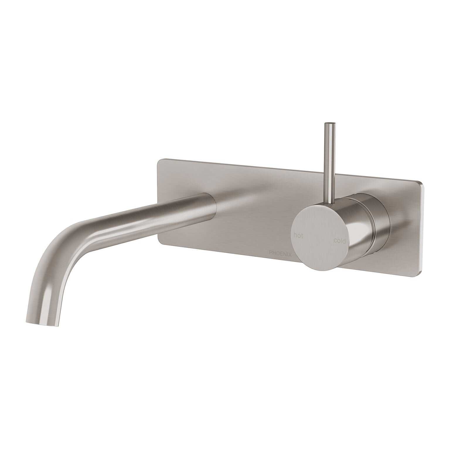 Phoenix Vivid Slimline Up Wall Basin / Bath Mixer Set