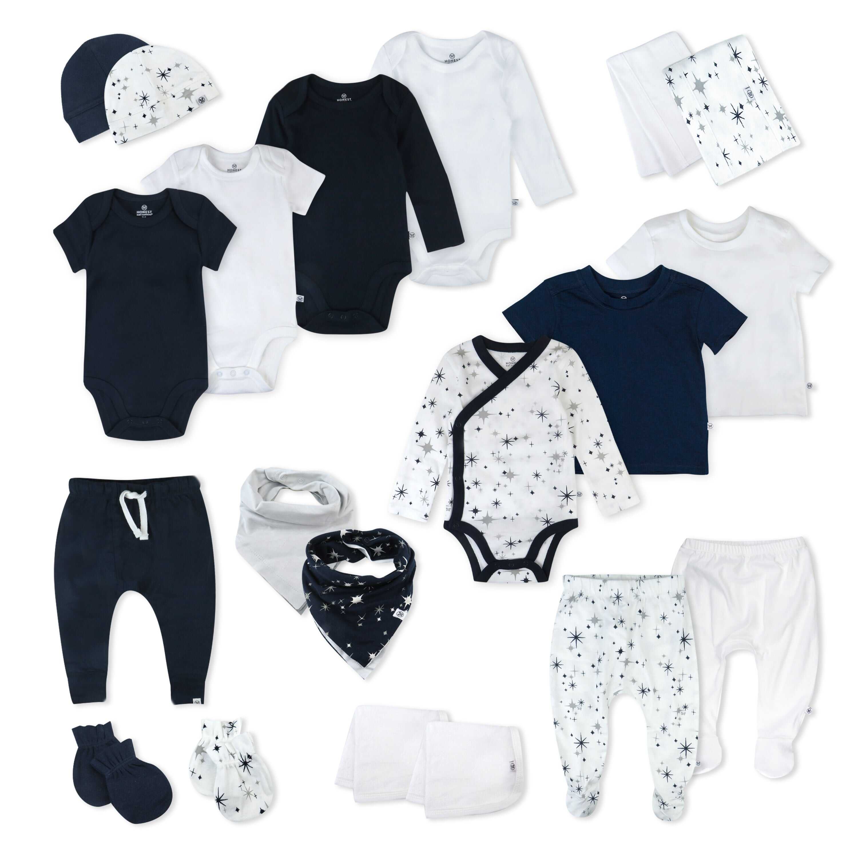 20-Piece HITTIN THE TOWN Organic Cotton Gift Set