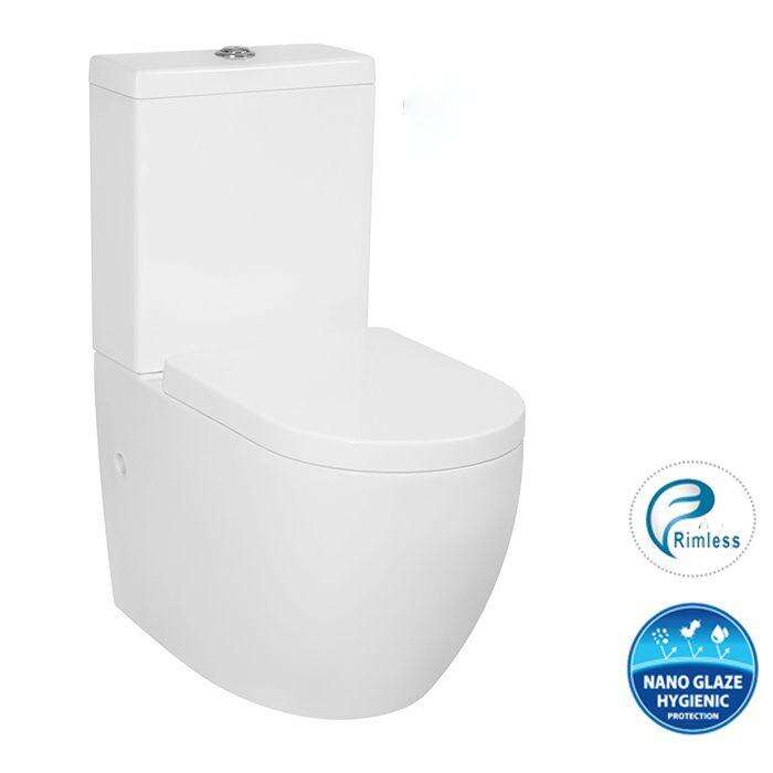 Deluso Rimless Back To Wall Toilet