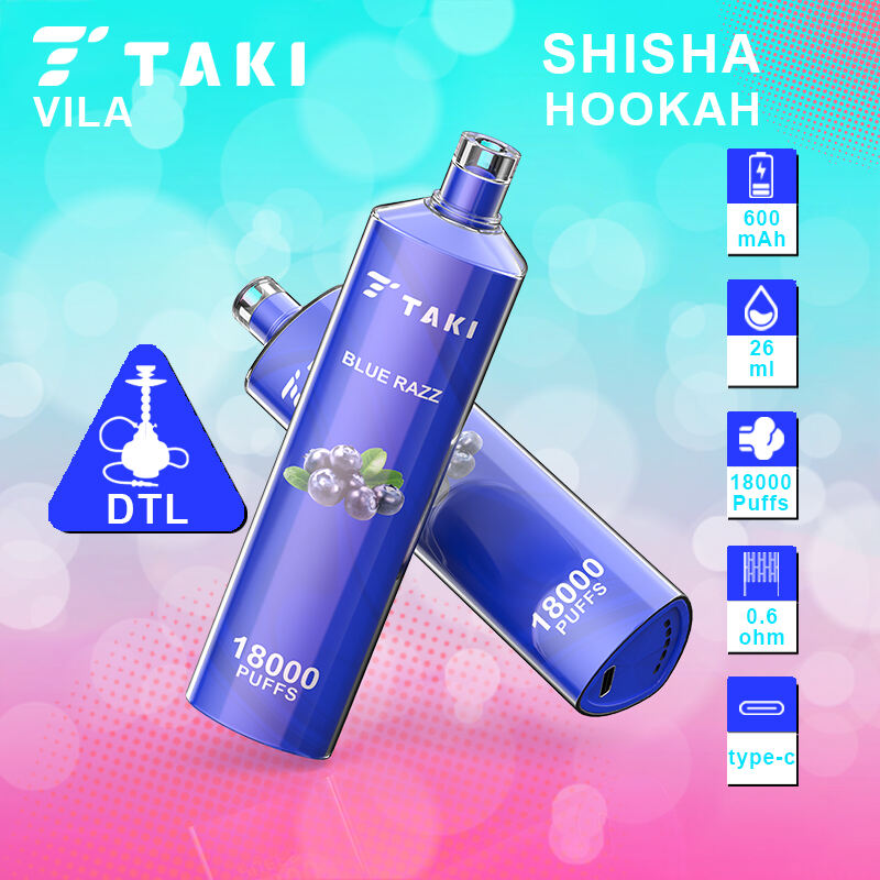 TAKI VILA 18000 PUFFS - BLUE RAZZ