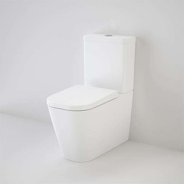 Caroma Luna Square Cleanflush® Wall Faced Toilet Suite