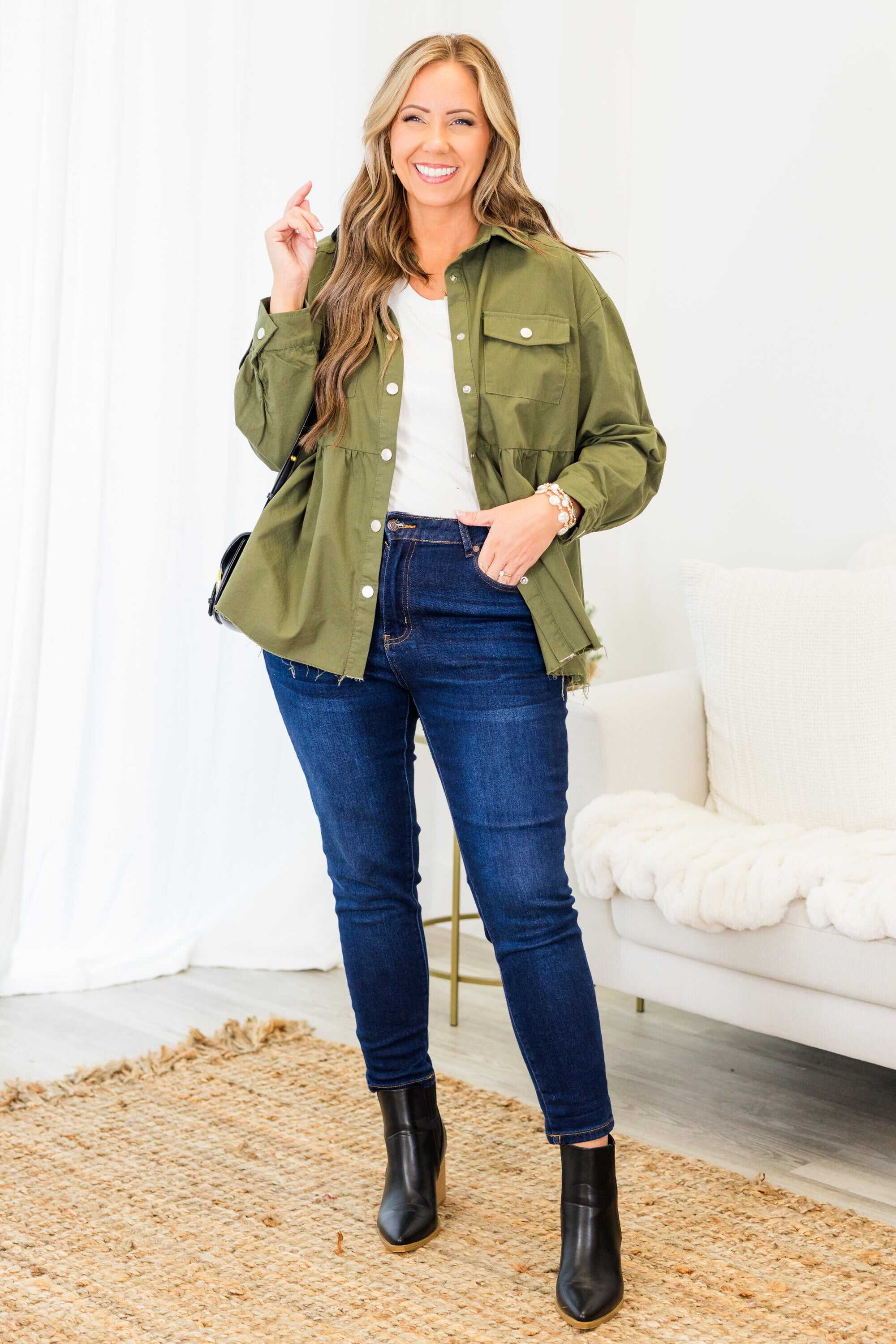 Cozier Now Jacket, Olive