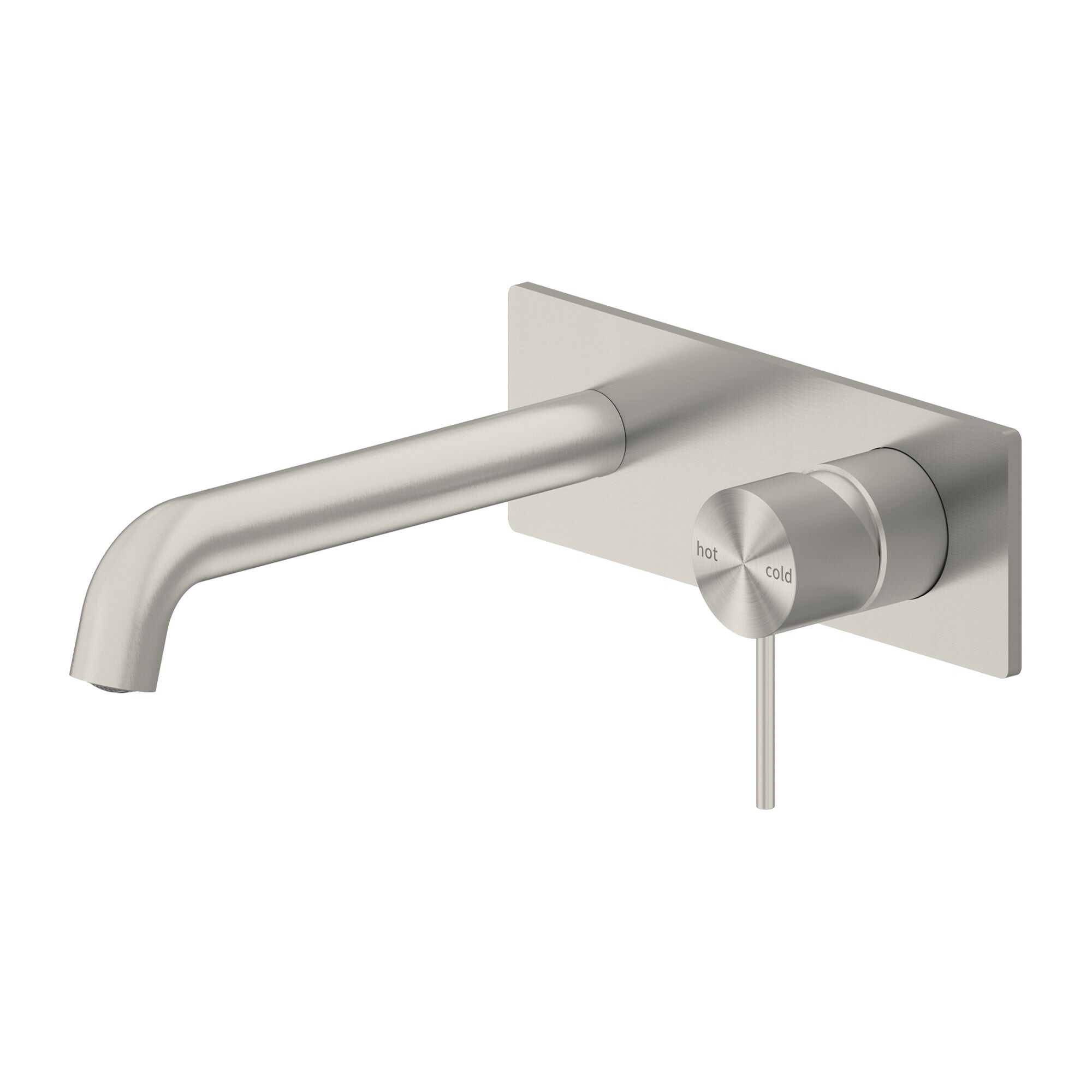 Nero Mecca Wall Basin/Bath Mixer