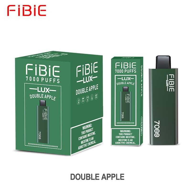 DOUBLE APPLE - FIBIE 7000 PUFFS Disposable Vape