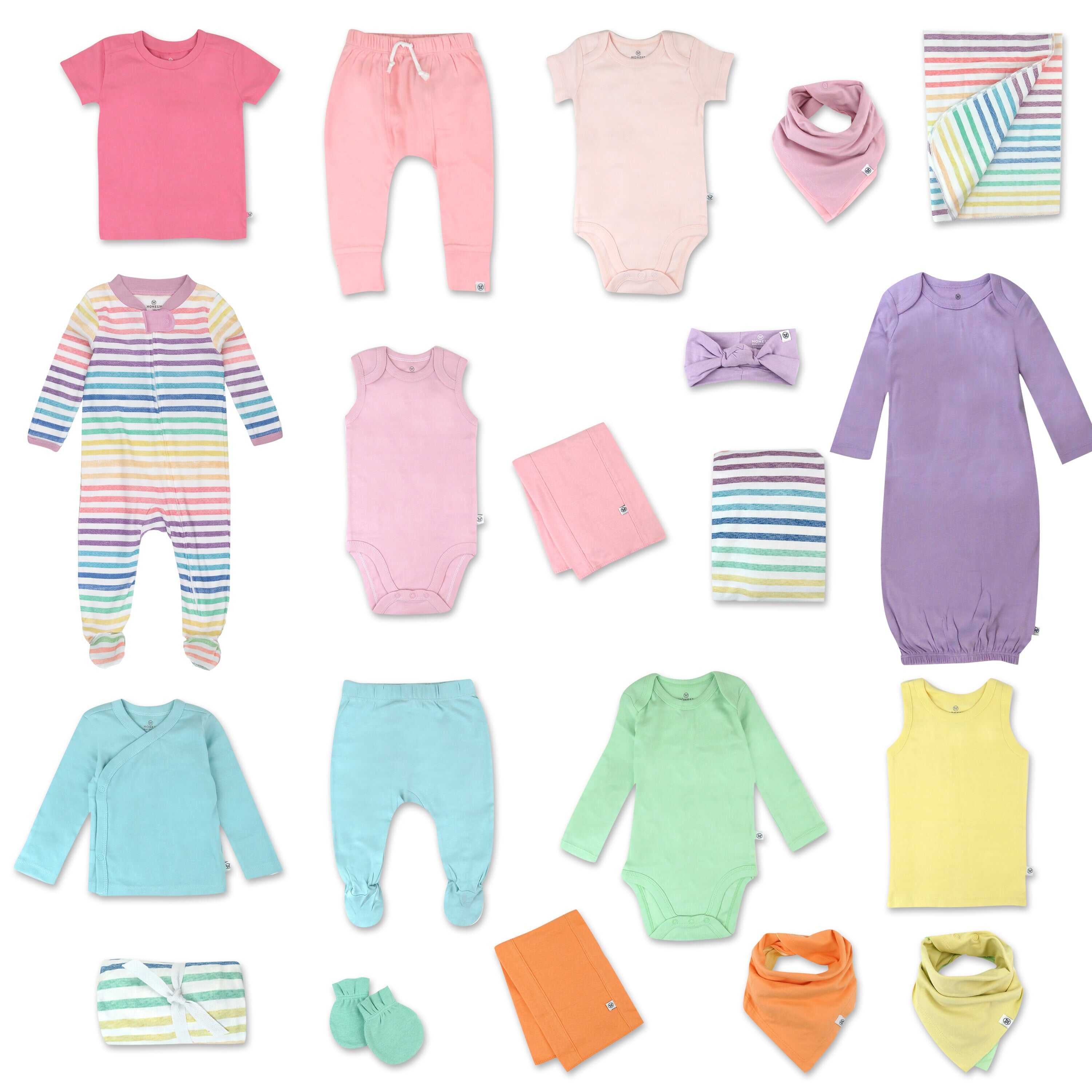 20-Piece HAPPY DAYS Organic Cotton Gift Set