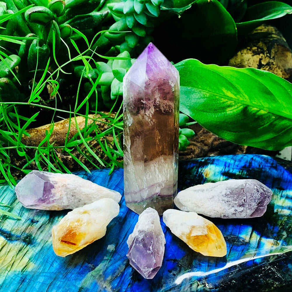 Multicolor Fluorite Intuitive 6-Piece Set