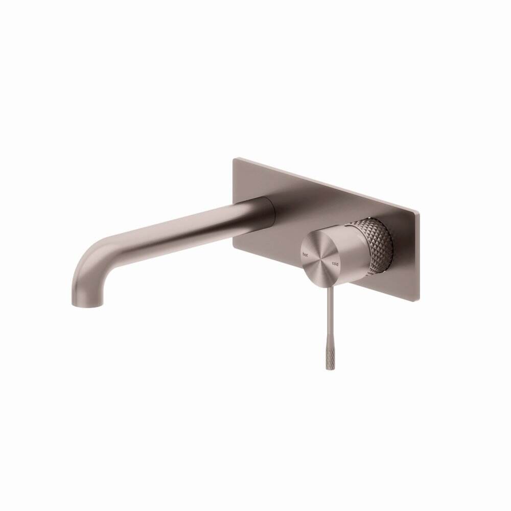 Nero Opal Wall Basin/Bath Mixer