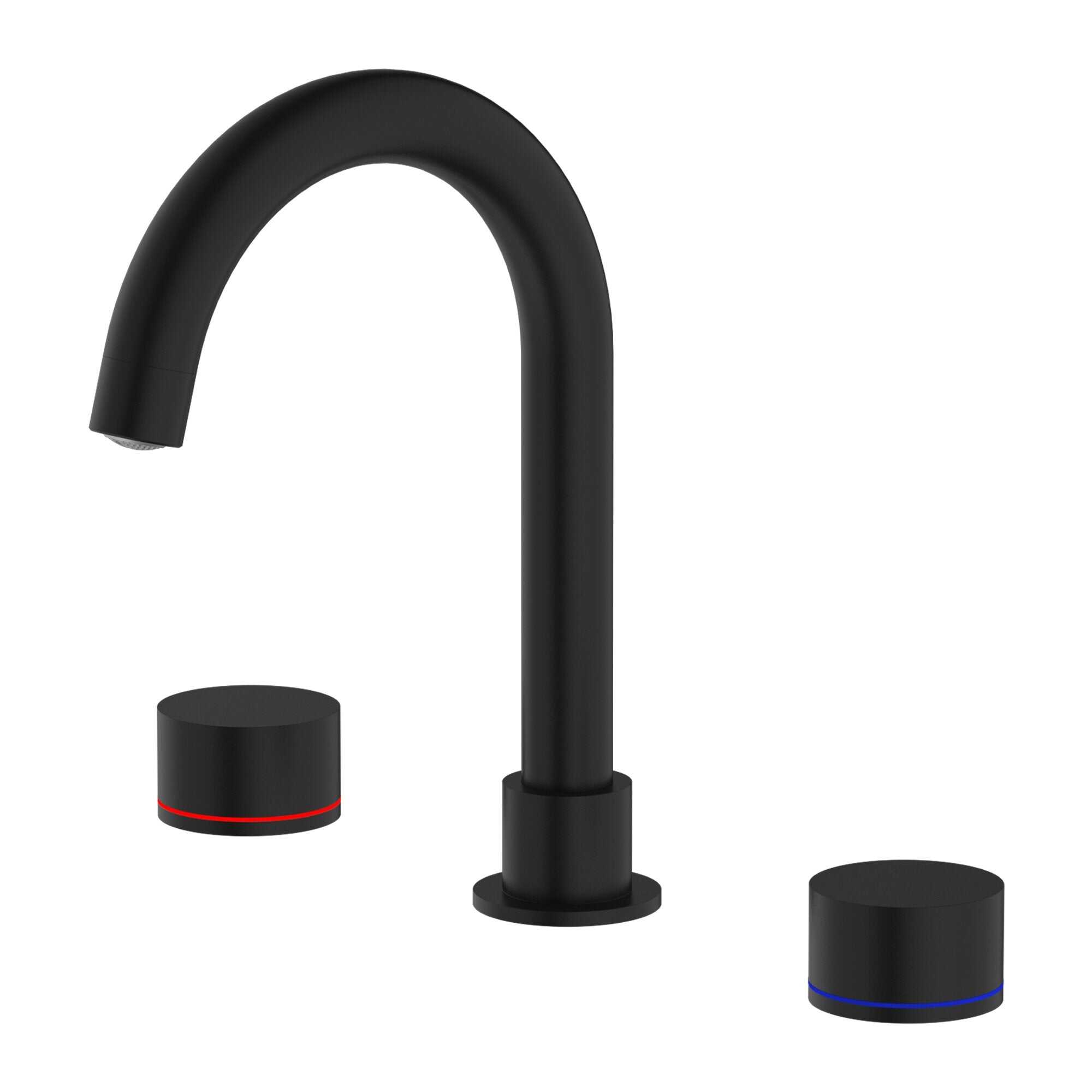 NERO KARA BASIN SET MATTE BLACK