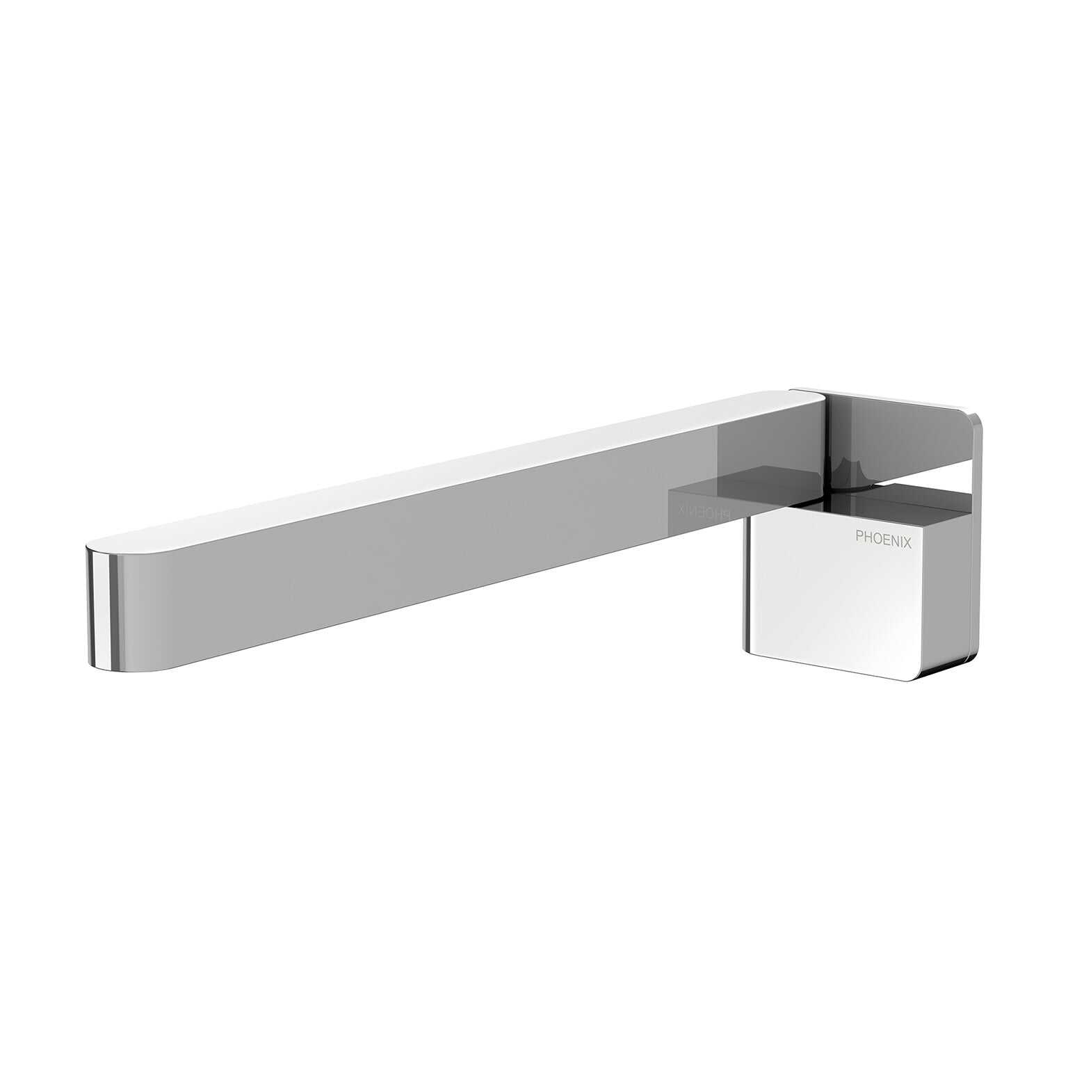 Phoenix Designer Swivel Bath Outlet 230mm Squareline