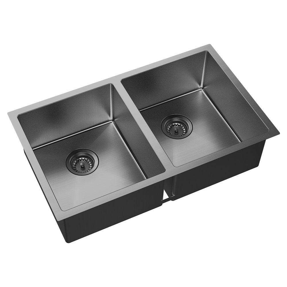 Fienza Hana 27L/27L Double Kitchen Sink