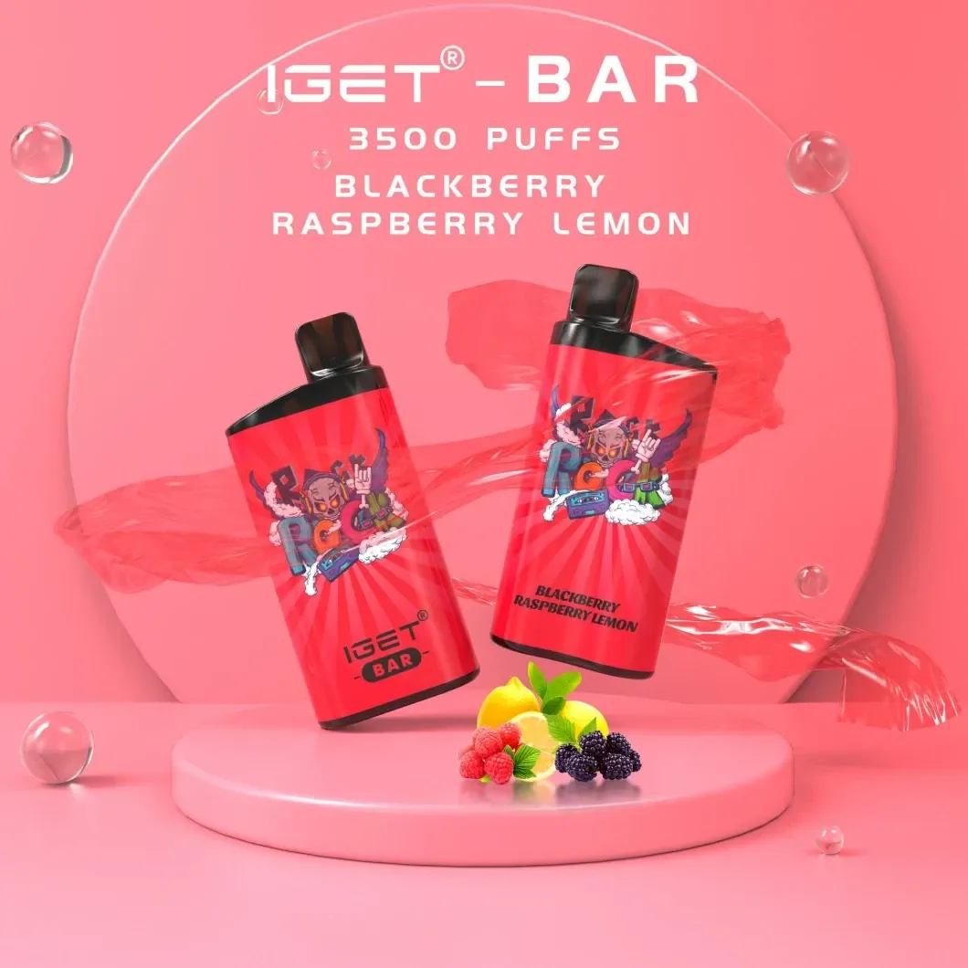 IGET Bar 3500 PUFFS - Blackberry Raspberry Lemon