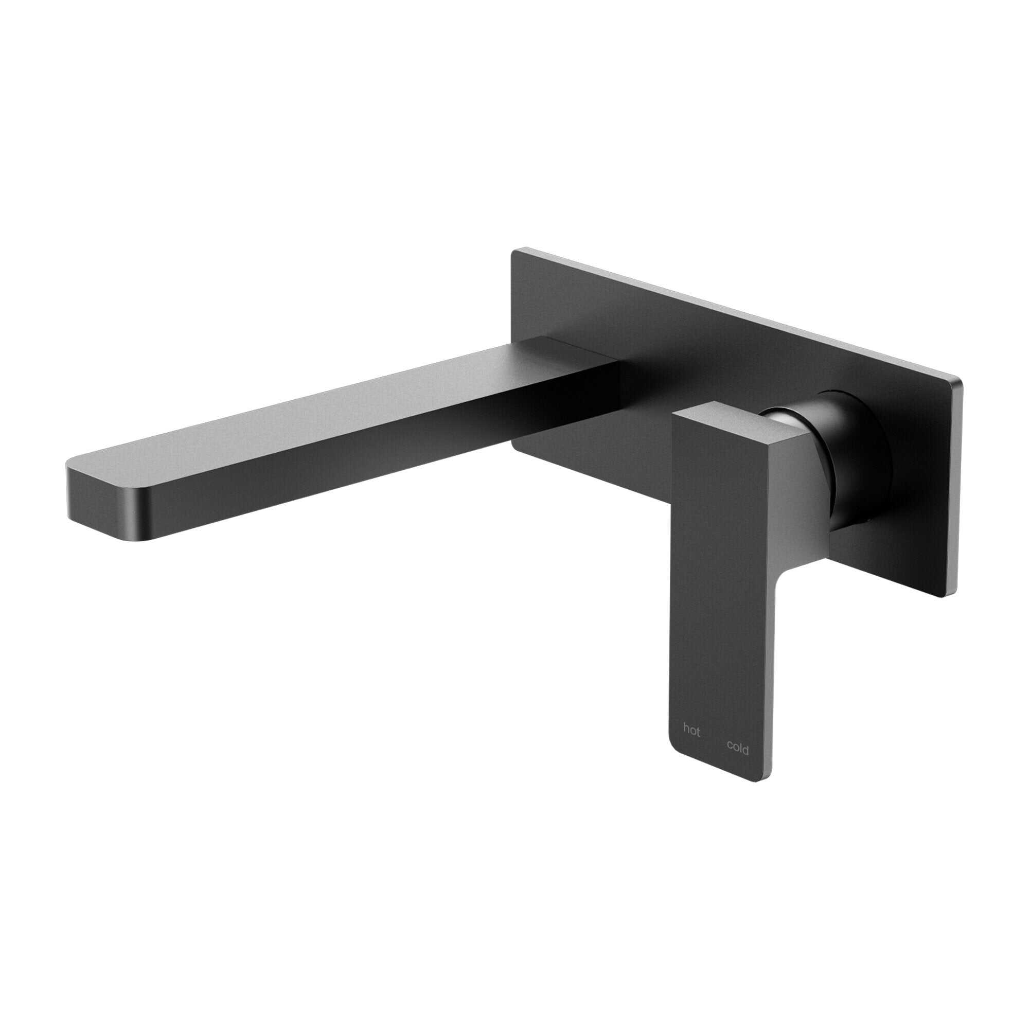 WALL BASIN/BATH MIXER MATTE BLACK