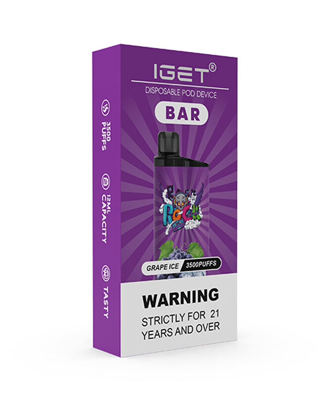 IGET Bar 3500 PUFFS - Grape Ice