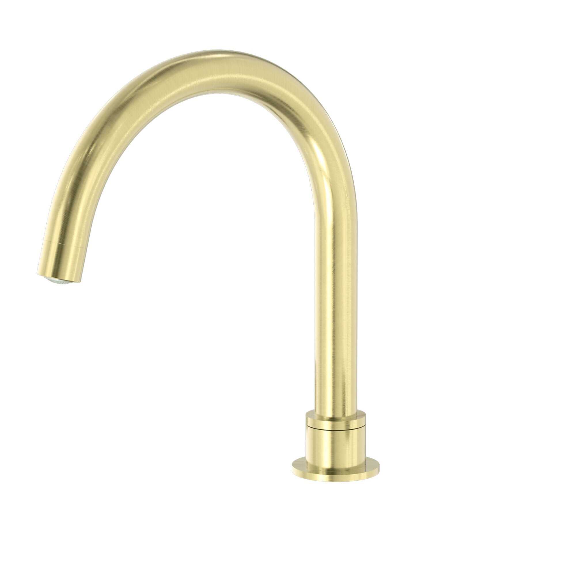 NERO KARA BATH SET SPOUT ONLY BRUSHED GOLD