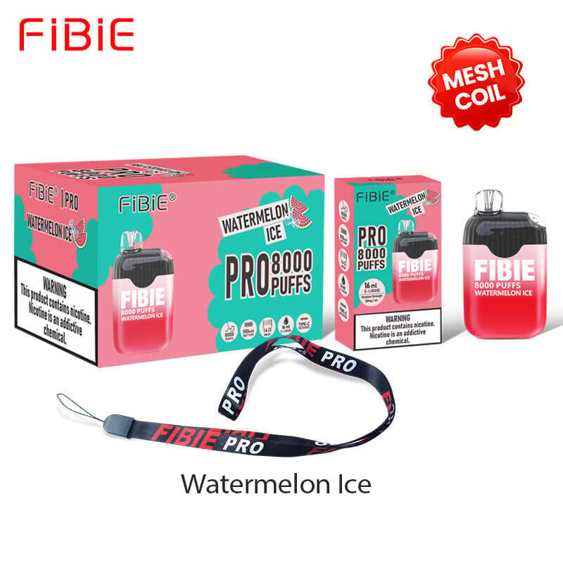 FIBIE 8000 PUFFS Disposable Vape (10 Flavors Collection)