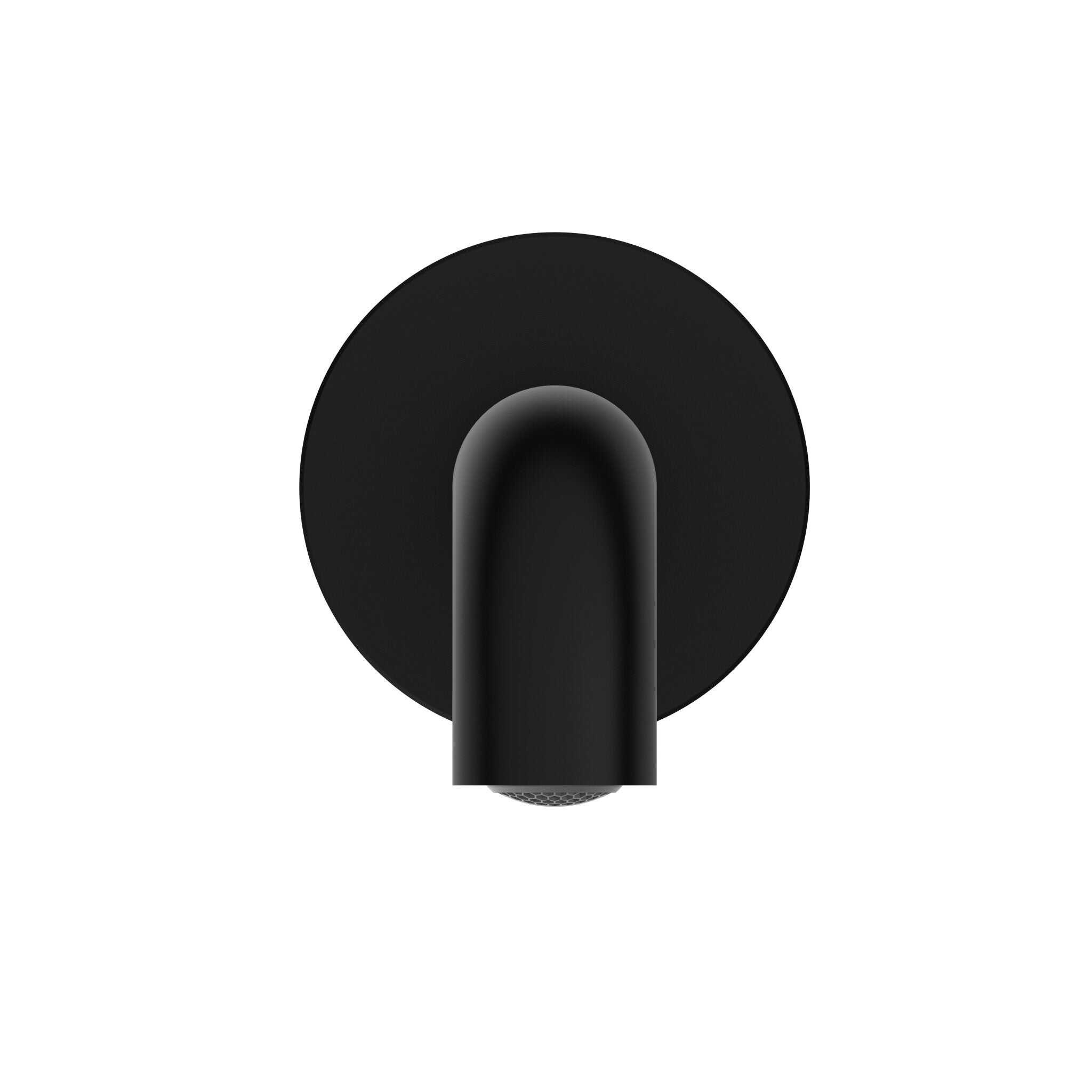 NERO MECCA BASIN/BATH SPOUT ONLY 185MM MATTE BLACK