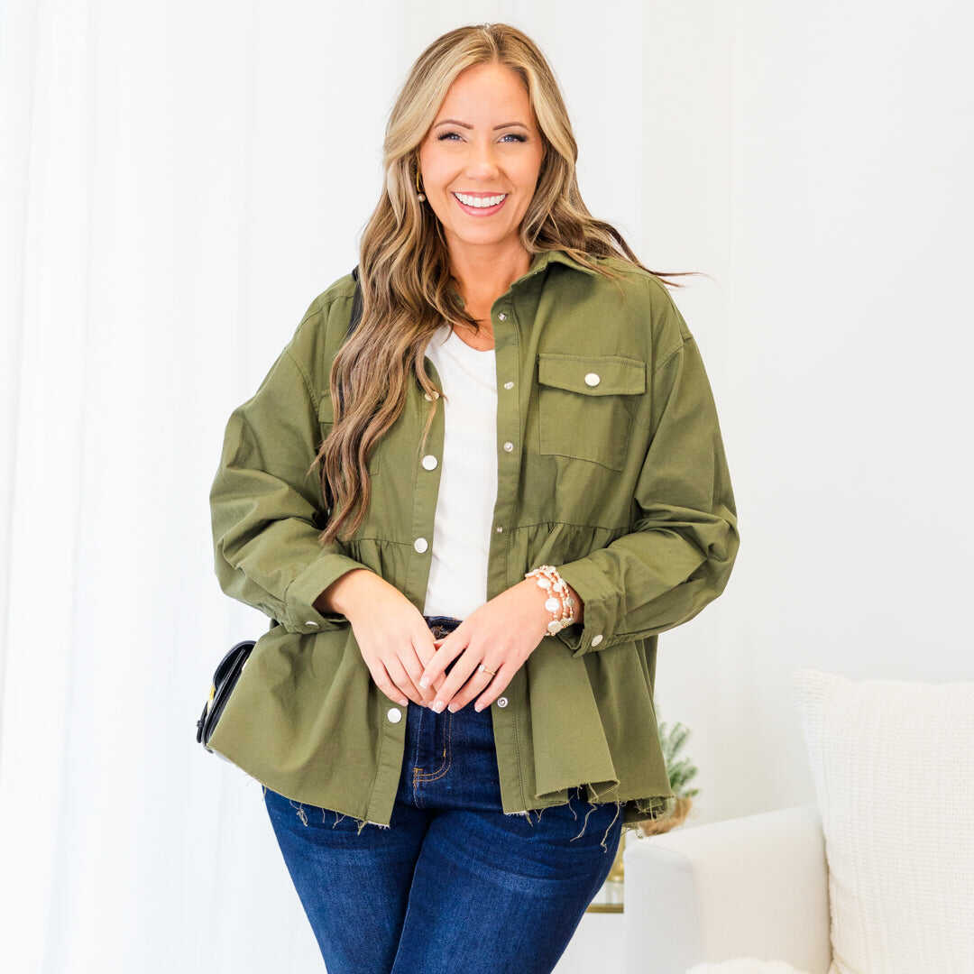 Cozier Now Jacket, Olive