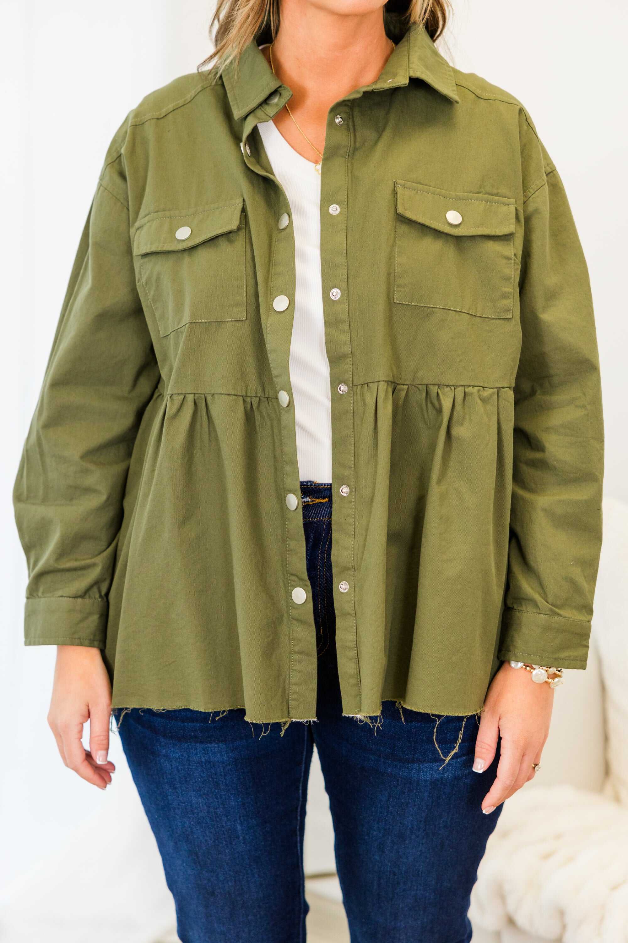 Cozier Now Jacket, Olive